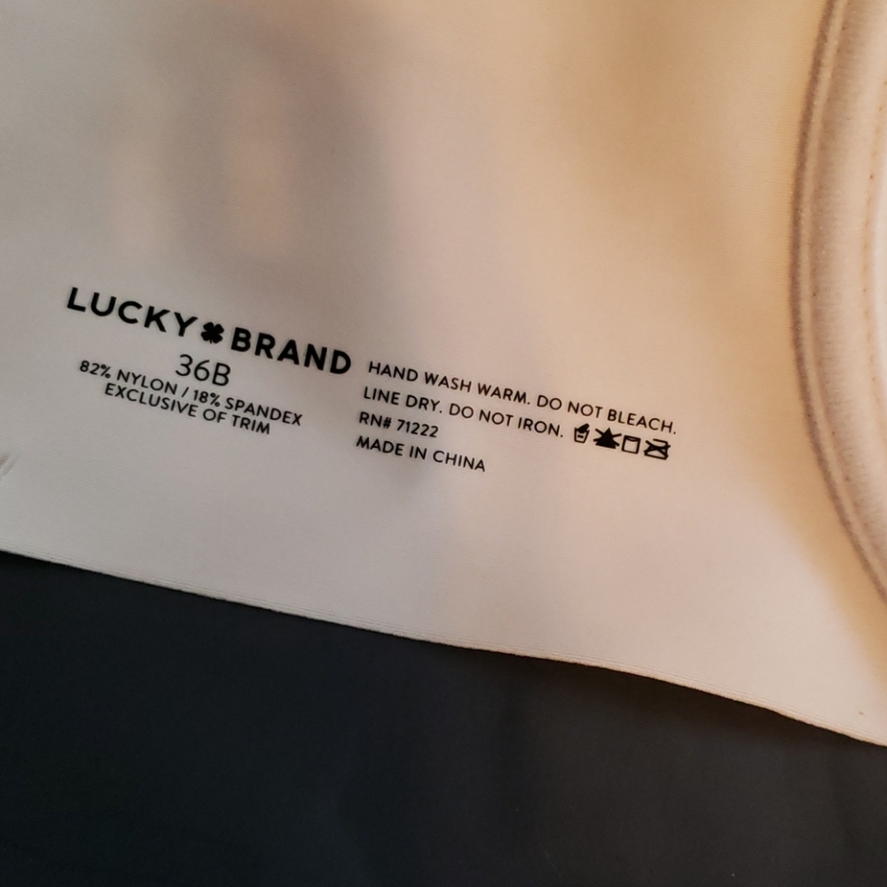 LUCKY BRAND BRA - Picture 3 of 4